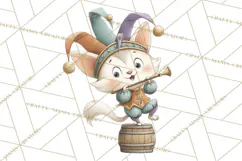 Medieval Fairground Animal Clipart PNG, Cute Animal Png Product Image 2