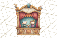 Medieval Fairground Animal Clipart PNG, Cute Animal Png Product Image 3