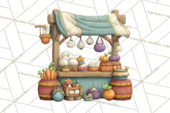 Medieval Fairground Animal Clipart PNG, Cute Animal Png Product Image 5