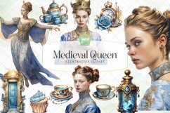 Medieval Queen Suvlimation Bundle Product Image 1