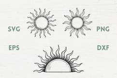 Medieval Suns SVG Product Image 1