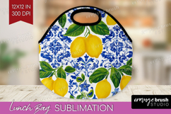 Mediterranean Lunch Bag - Summer Lunch Bug PNG Sublimation Product Image 1