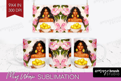 Mediterranean Mug Wrap - Summer Mug PNG Sublimation Product Image 1