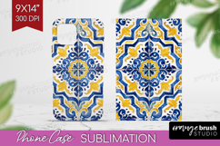 Mediterranean Phone Case PNG - Summer Case PNG Sublimation Product Image 1