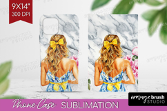 Mediterranean Phone Case PNG - Summer Case PNG Sublimation Product Image 1
