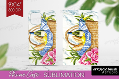 Mediterranean Phone Case PNG - Summer Case PNG Sublimation Product Image 1