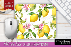 Mediterranean Mouse Pad Sublimation - Summer Mousepad PNG Product Image 1