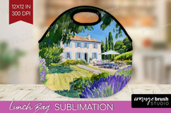 Mediterranean Lunch Bag - Summer Lunch Bug PNG Sublimation Product Image 1
