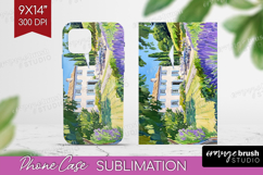 Mediterranean Phone Case PNG - Summer Case PNG Sublimation Product Image 1