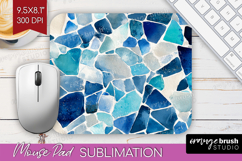 Mediterranean Mouse Pad Sublimation - Summer Mousepad PNG Product Image 1