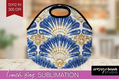 Mediterranean Lunch Bag - Summer Lunch Bug PNG Sublimation Product Image 1