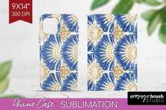 Mediterranean Phone Case PNG - Summer Case PNG Sublimation Product Image 1