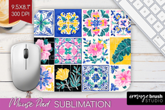 Mediterranean Mouse Pad Sublimation - Summer Mousepad PNG Product Image 1