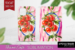 Mediterranean Phone Case PNG - Summer Case PNG Sublimation Product Image 1