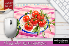 Mediterranean Mouse Pad Sublimation - Summer Mousepad PNG Product Image 1