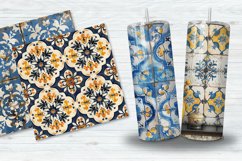 Mediterranean Tile Digital Paper Bundle Product Image 2