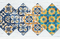 Mediterranean Tile Digital Paper Bundle Product Image 5