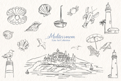 Mediterranean Line Art Collection Product Image 9
