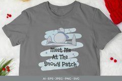 Meet Me at The Snowy Patch SVG Product Image 1