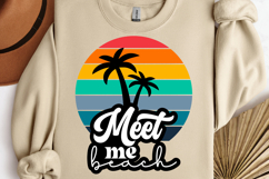 Meet me beach SVG, Summer SVG Product Image 1