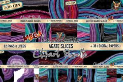 Mega Agate Slice Graphic Elements Bundle in Use - Crafting Inspiration