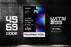 Mega Binory - Modern Futuristic Sci-Fi Font Product Image 13