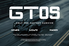Mega Binory - Modern Futuristic Sci-Fi Font Product Image 15