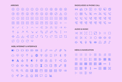 Mega Bundle: 500 Vector Line Icons Product Image 5