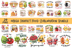 Mega Perfect Food Sublimation Bundle, Quotes Design Bundle Product Image 1