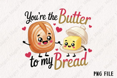 Food Sublimation Clipart Png, Funny Food Quotes Design Product Image 1