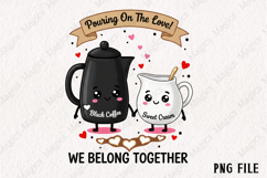 Food Sublimation Clipart Png, Funny Food Quotes Design Product Image 1