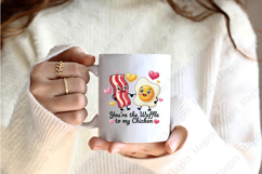 Food Sublimation Clipart Png, Funny Food Quotes Design Product Image 2