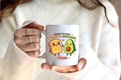 Food Sublimation Clipart Png, Funny Food Quotes Design Product Image 2