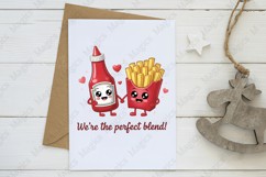 Food Sublimation Clipart Png, Funny Food Quotes Design Product Image 3