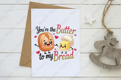 Food Sublimation Clipart Png, Funny Food Quotes Design Product Image 3