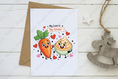 Food Sublimation Clipart Png, Funny Food Quotes Design Product Image 3
