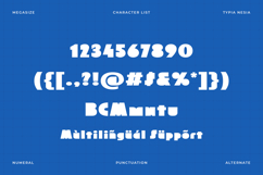 Megasize - Bold Solid Geometric Logo Font Product Image 3