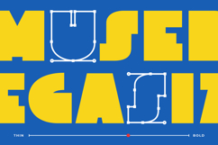 Megasize - Bold Solid Geometric Logo Font Product Image 6