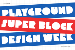 Megasize - Bold Solid Geometric Logo Font Product Image 7