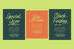Megatter Breathin - Modern Bruh Font Product Image 2