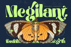 Megilant - Modern Display Font Product Image 1