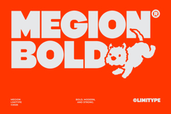 Megion - Bold Display Font Product Image 1