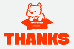 Megion - Bold Display Font Product Image 10