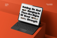 Megion - Bold Display Font Product Image 7