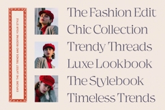 Megria Elegant Thin Serif Display Typeface Product Image 4