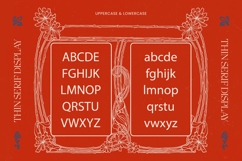 Megria Elegant Thin Serif Display Typeface Product Image 13
