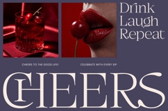 Megria Elegant Thin Serif Display Typeface Product Image 19