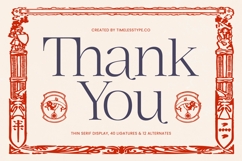 Megria Elegant Thin Serif Display Typeface Product Image 20