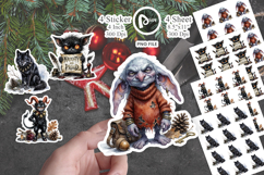 Sarcastic Krampus Kin Sticker Product Image 1