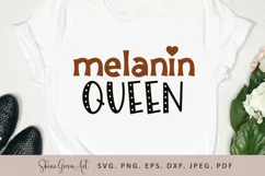 Melanin Queen SVG by Shine Green Art